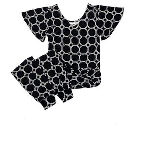 Lularoe Xoe, black and white, 2xl